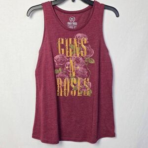 Guns N’ Roses Graphic Tank Top Maroon M